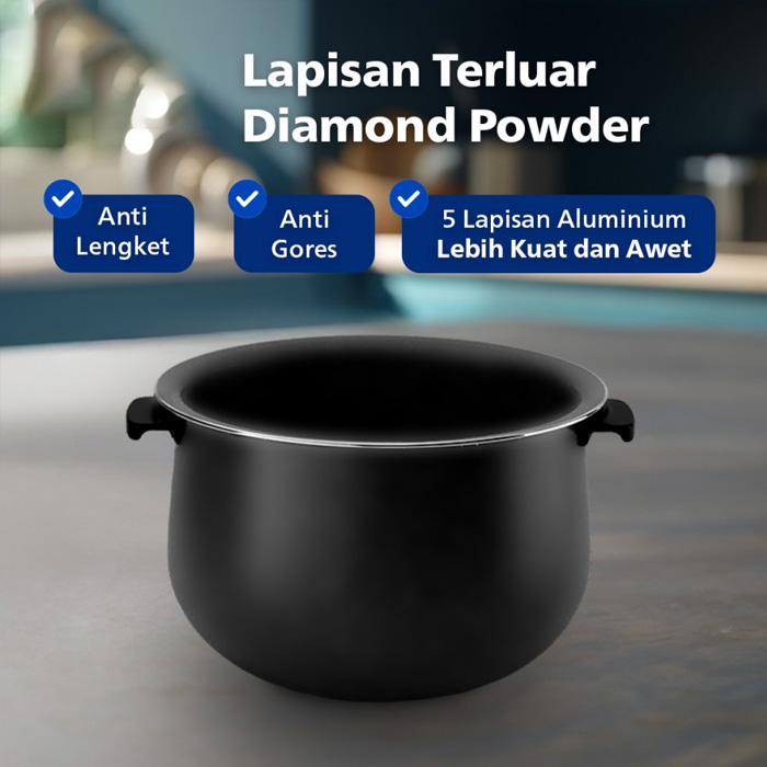 Philips Rice Cooker FreshDefense 3000 Series 1.8 L - HD3211/30 | HD-3211/30